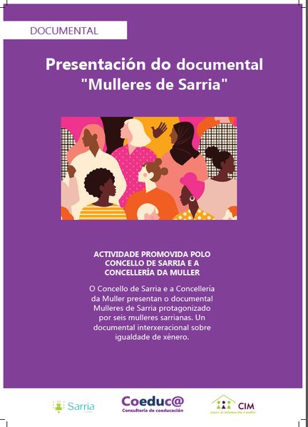 Cartel do documental Mulleres de Sarria