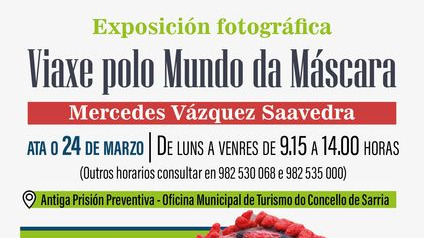 exposición fotográfica viaxe polo mundo da máscara