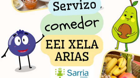 Servizo comedor escolar EEI Xela Arias 2023-2024