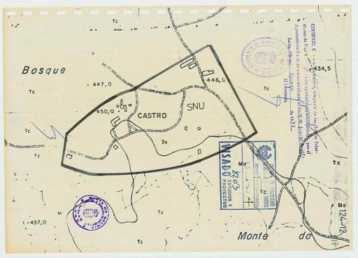 Vilar de Sarria (San Salvador): O Castro dos Petos