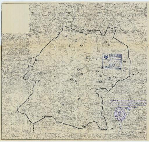 Localización de castros 1/50000