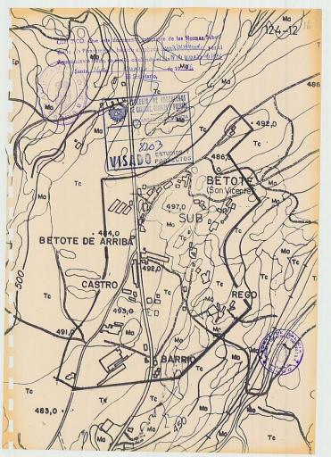 Betote (San Vicenzo): O Barrio, Betote de Arriba, O Castro, O Rego